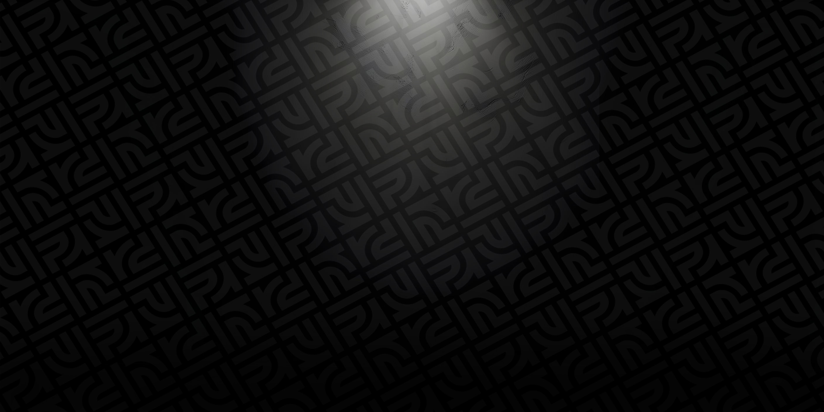 Dark geometric background with repeating Respun Digital monogram pattern in black and gray, with a subtle spotlight gradient at the top.
