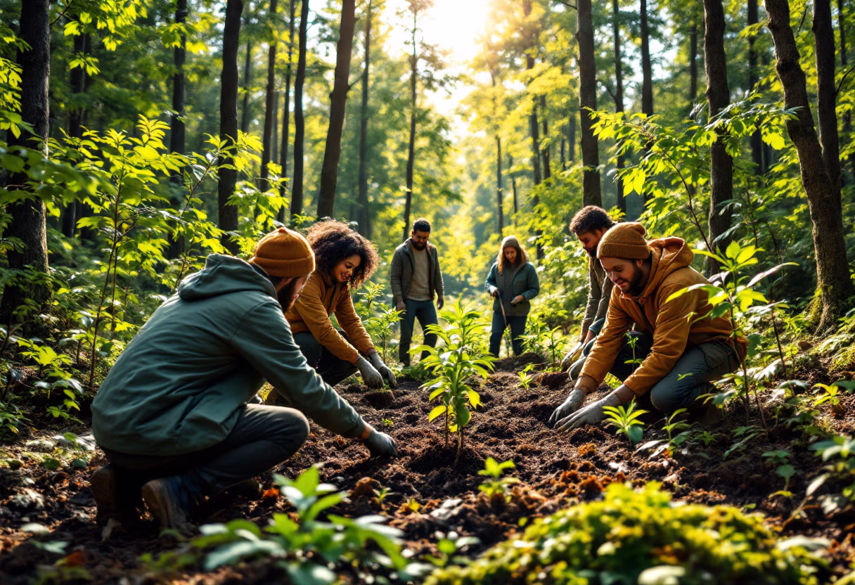 image of volunteerism in nature