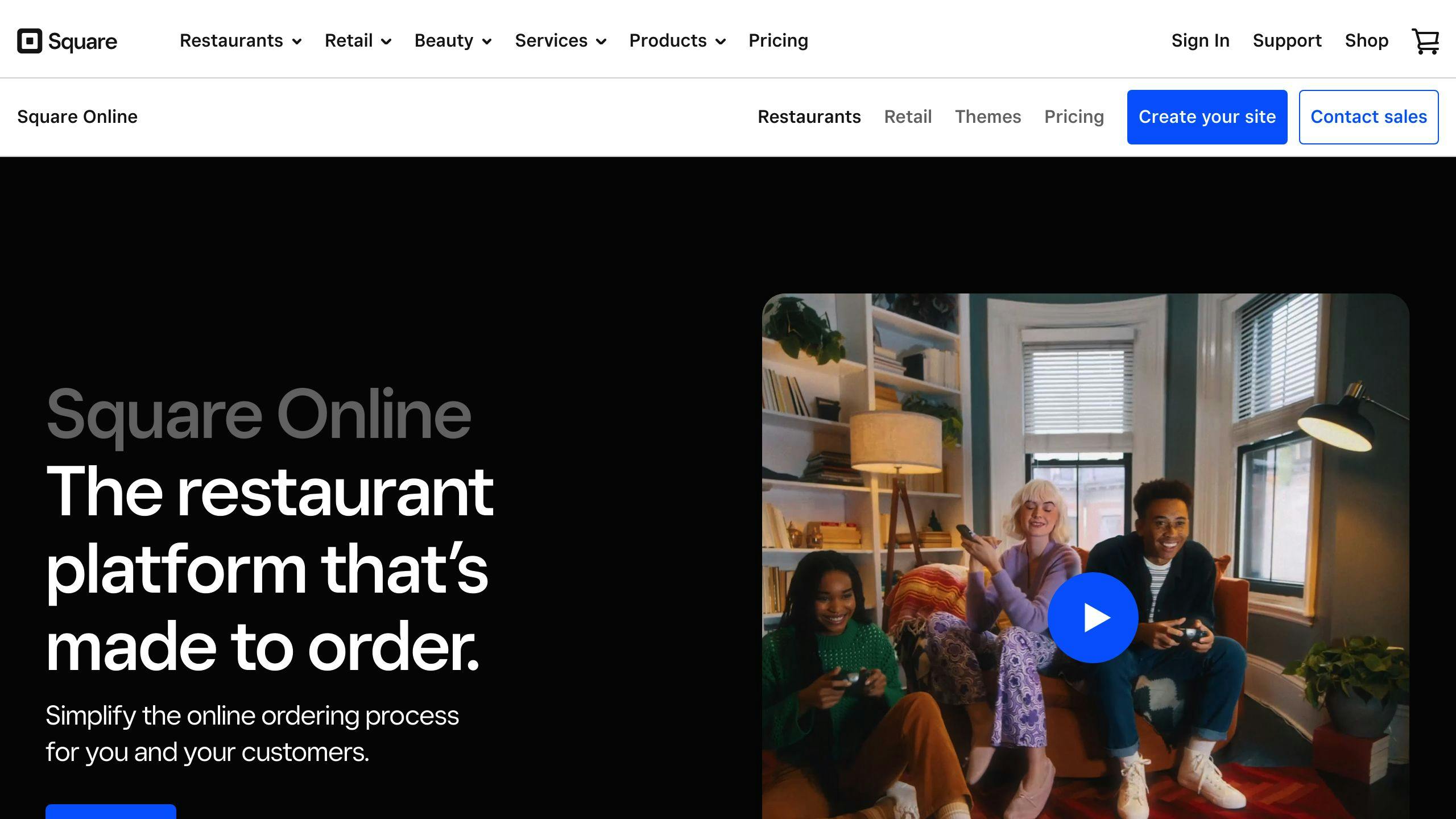 Square for Restaurants