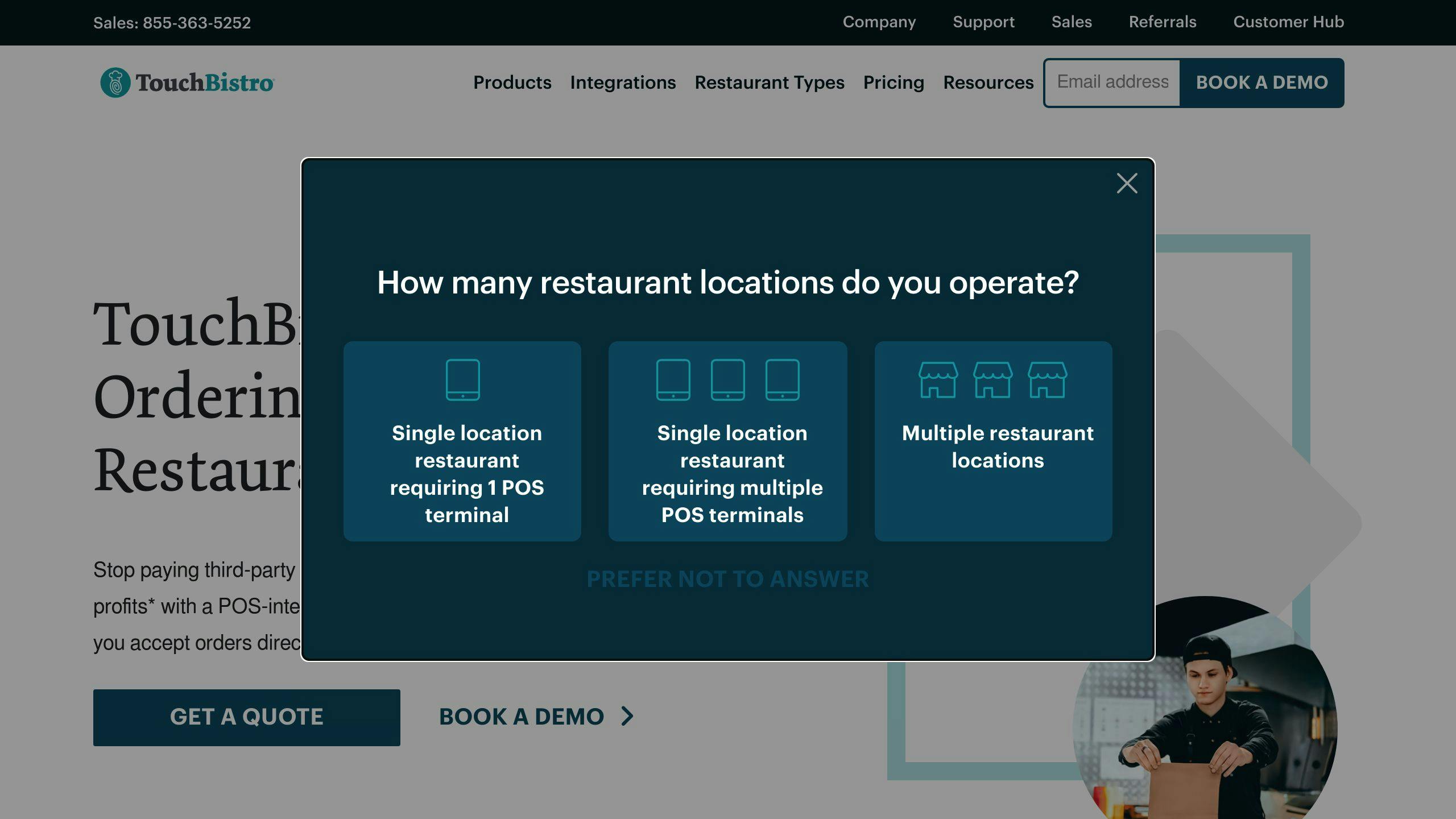 TouchBistro Voice Ordering