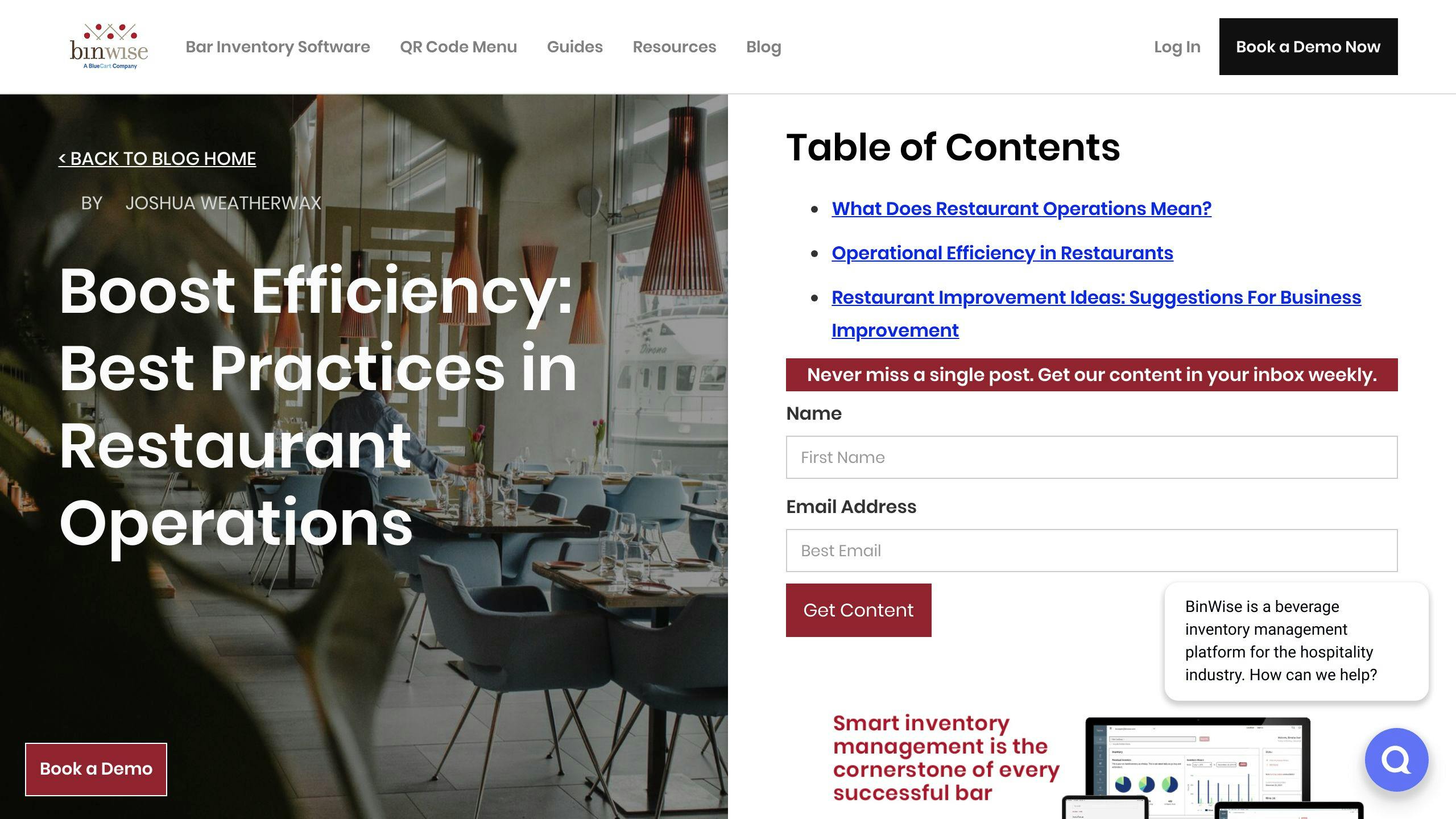 Restaurant Operations