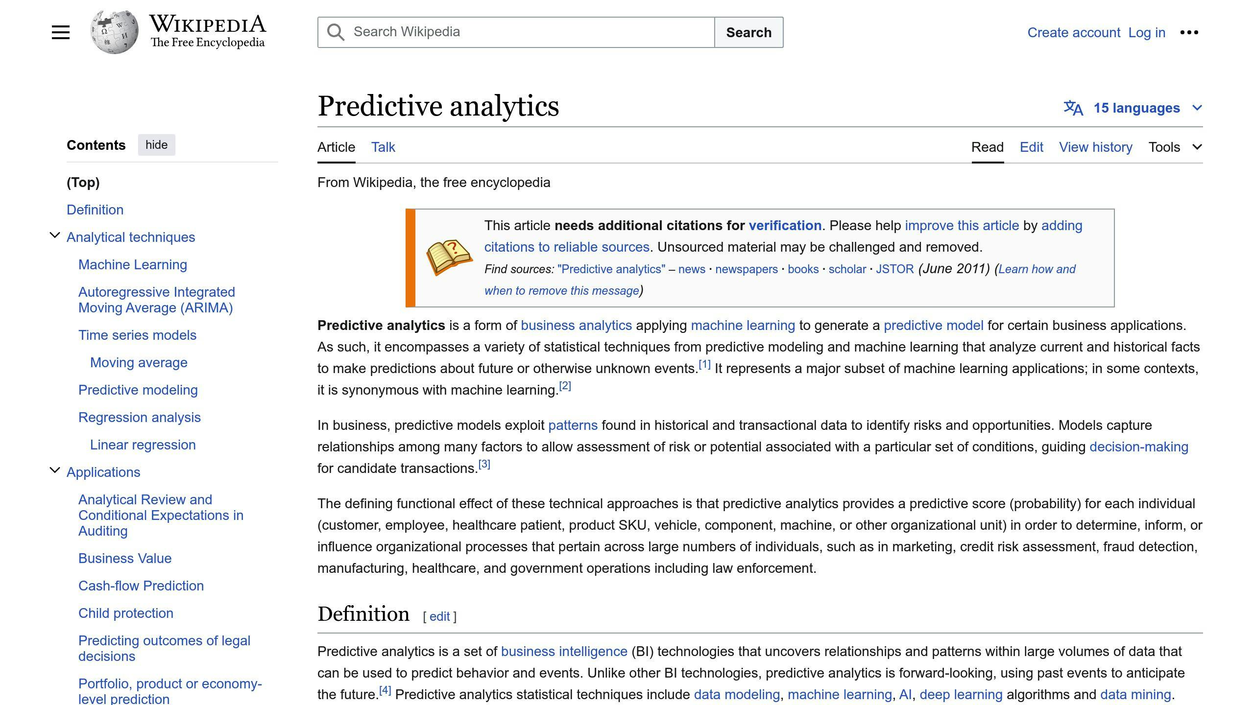 AI Predictive Ordering