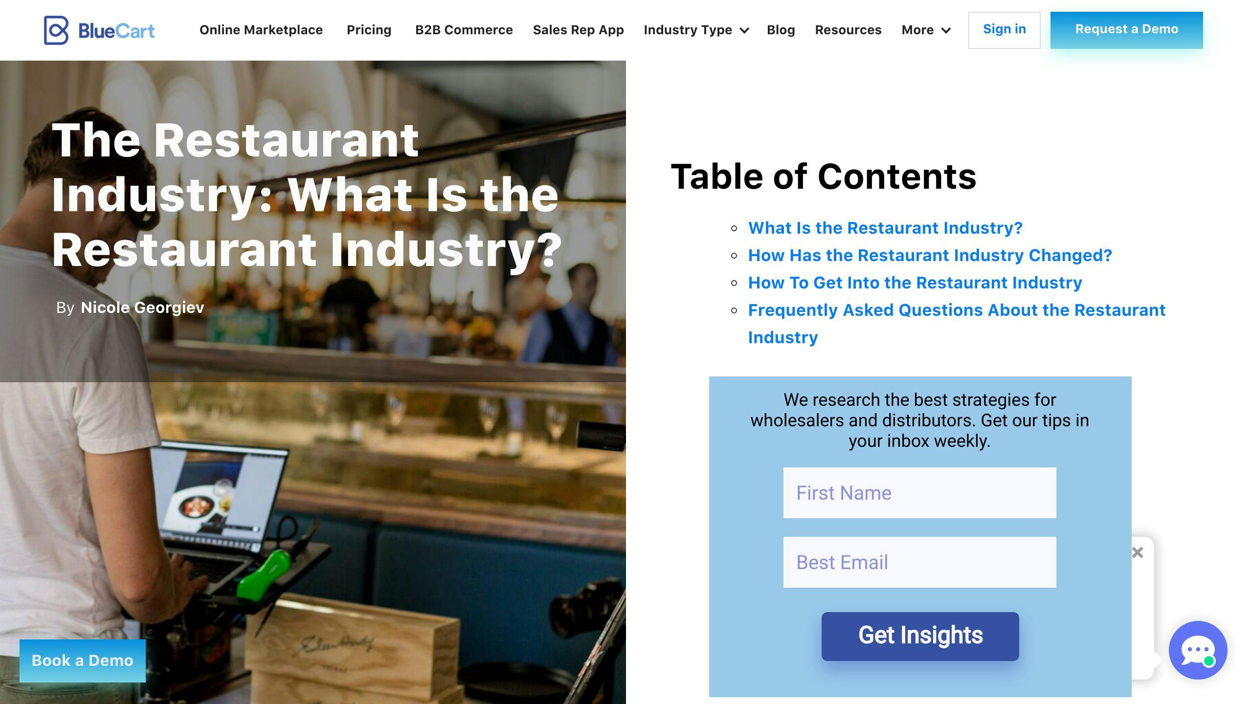 restaurant industry