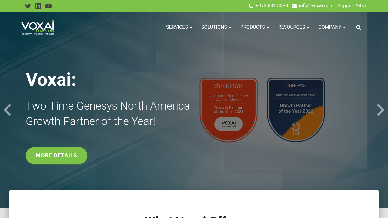 Vox AI multilingual drive-thru automation platform homepage featuring voice recognition technology for diverse restaurant markets