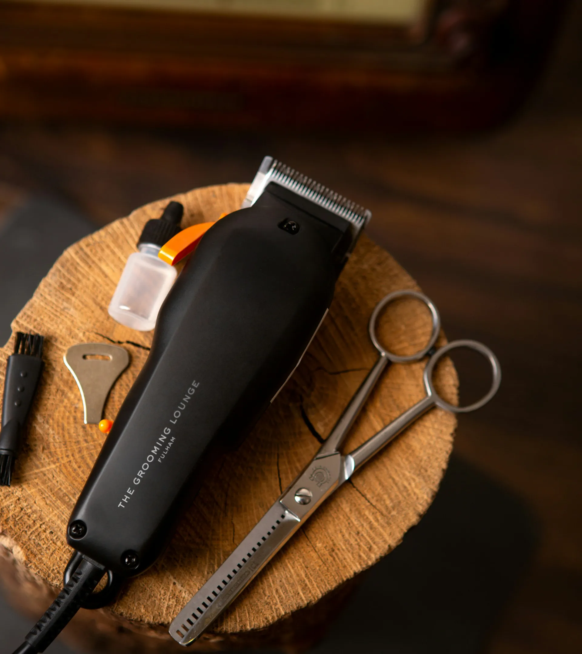 [background image] image of a creative workspace (for a tattoo studio)