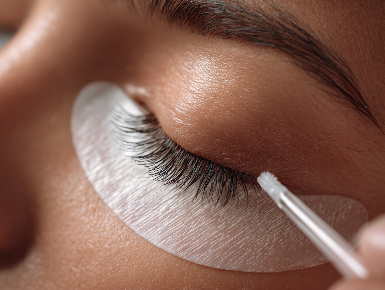 ThrIVwell microneedling treatment in progress, rejuvenating skin with controlled micro-injuries.