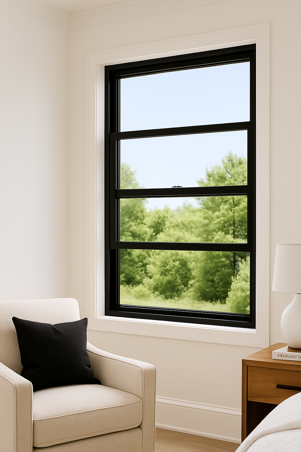 Double hung window