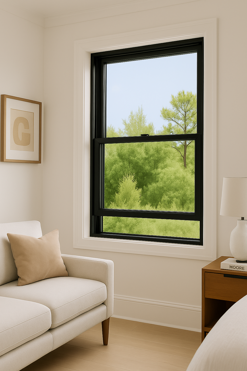 Single hung window