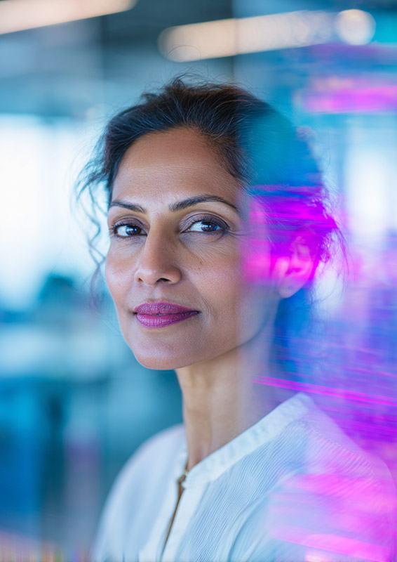 AI Diana Data Analyst portrait