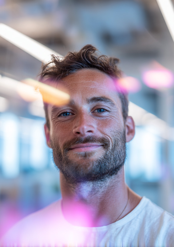 AI Ben Bookkeeper portrait