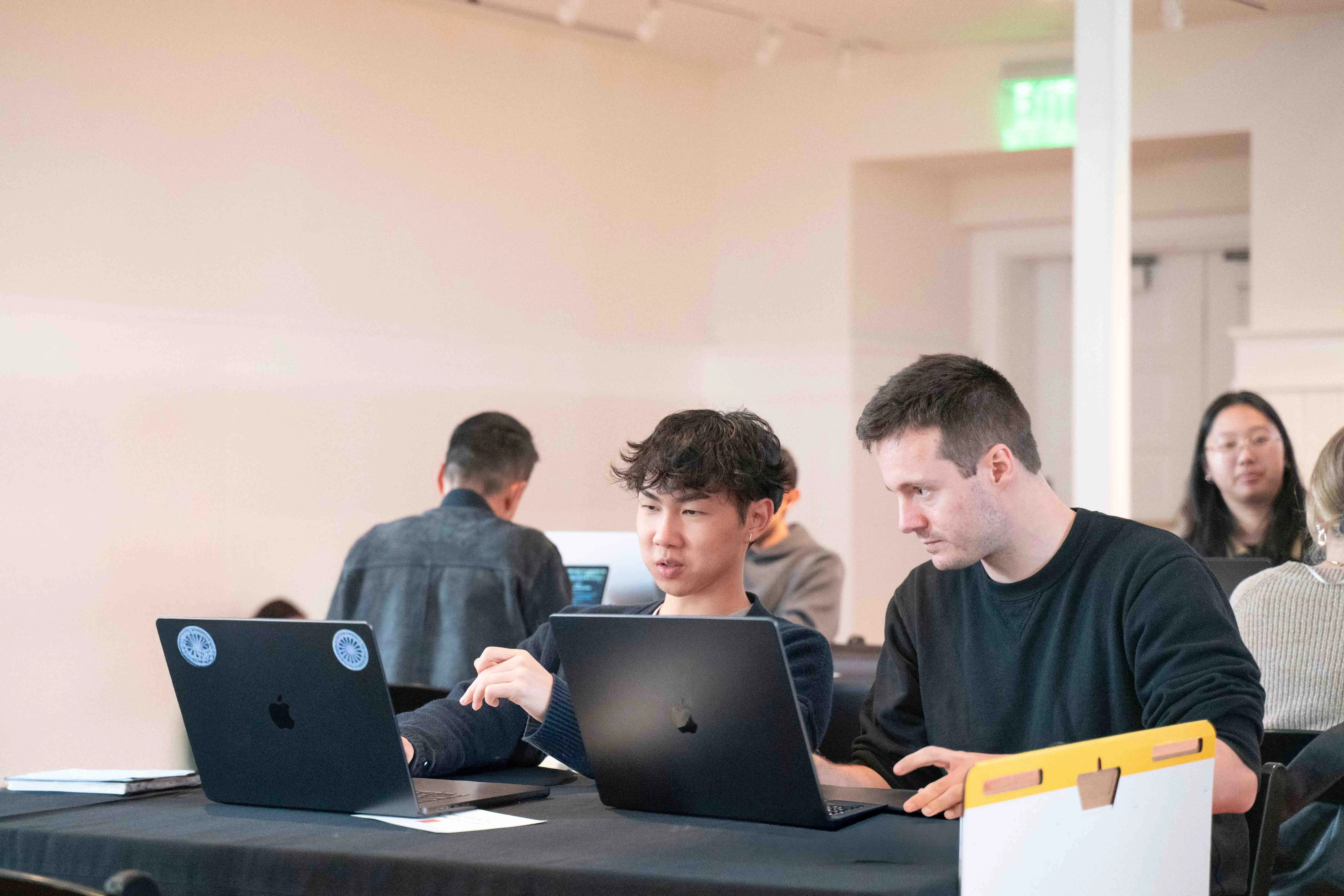 parafin engineering team working on computers