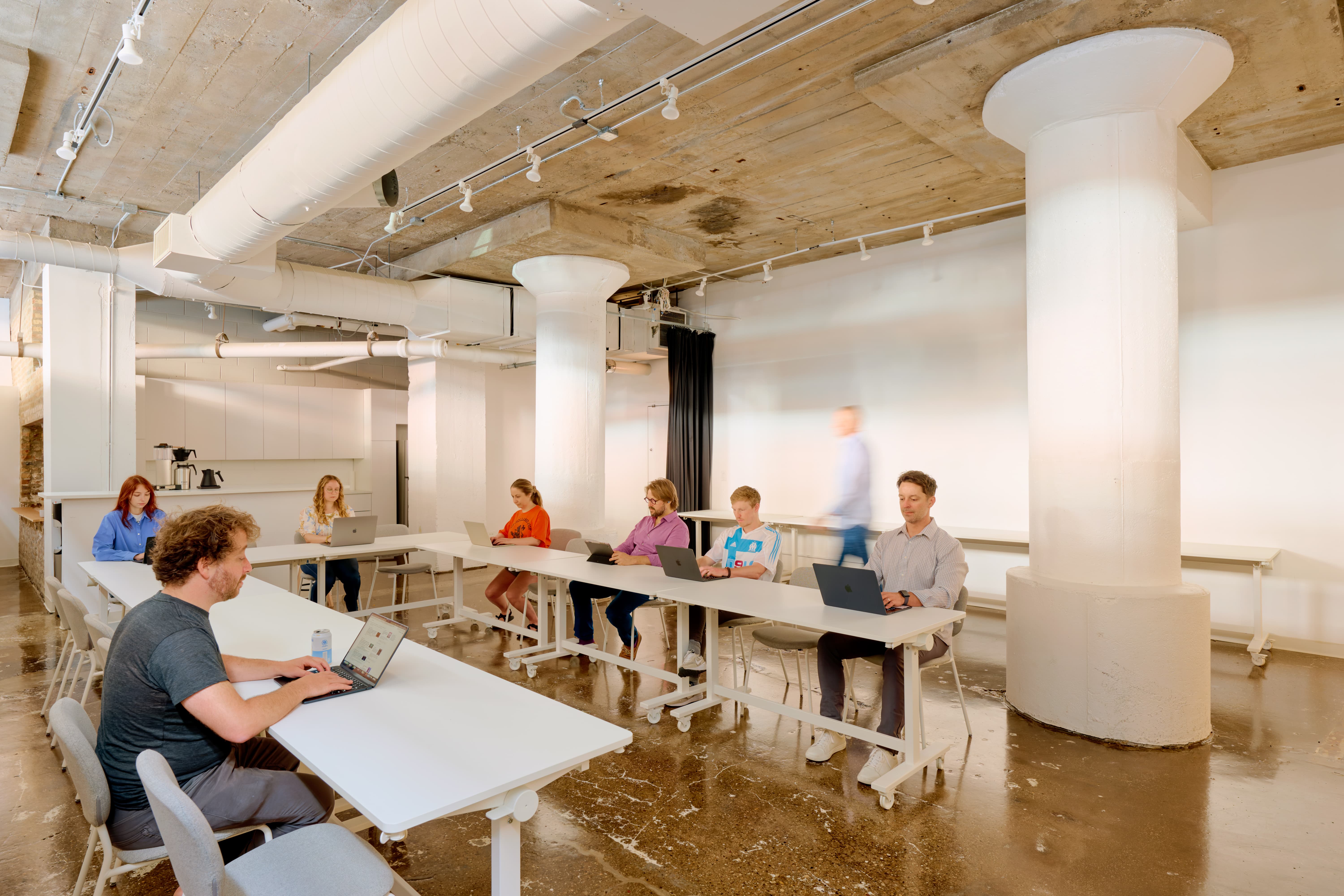 The Gallery Workspace at Two Thirty set up for an event