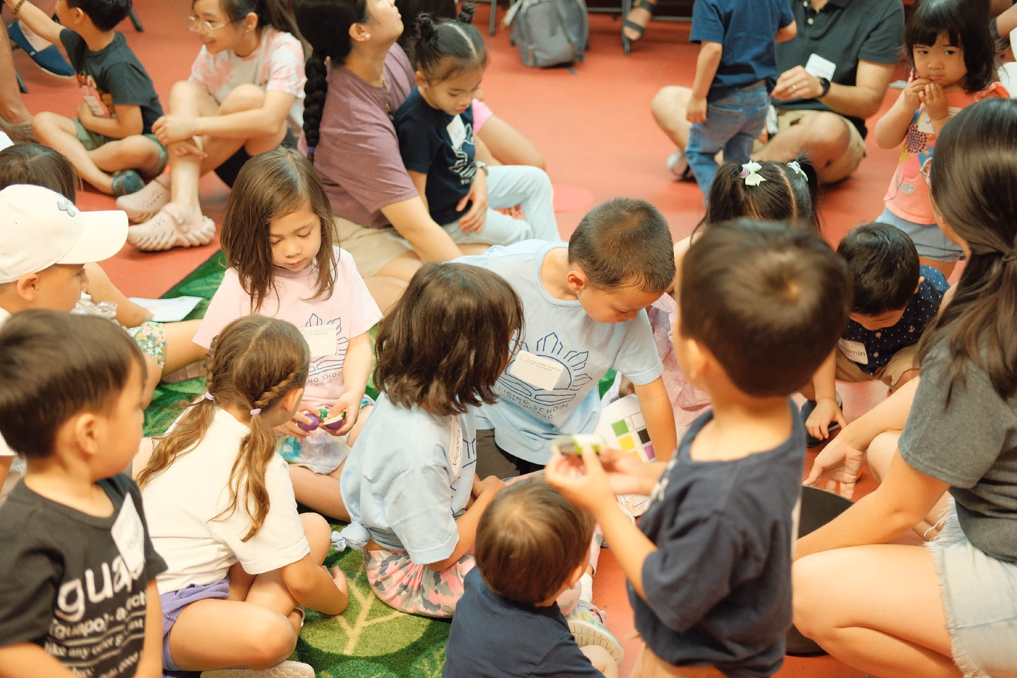 image of desk setup with computer (for a game development company)