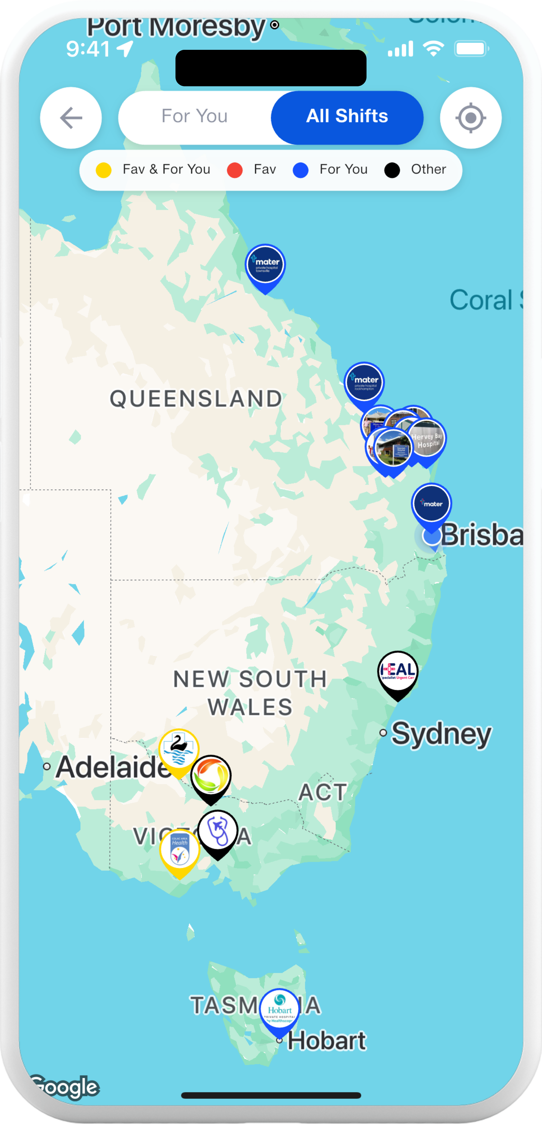 Mobile screen showing a kitchen with a virtual tour badge