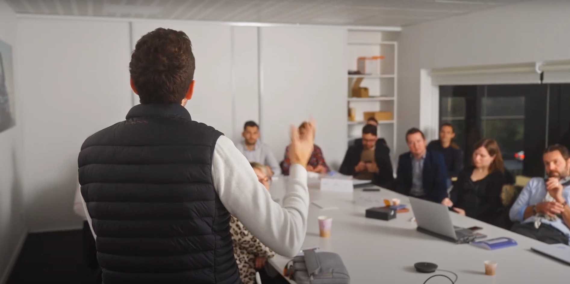 Préparation d’un storyboard de présentation avec Skiveo.