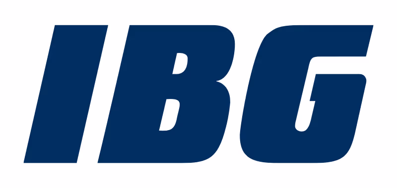Logo der Firma IBG.