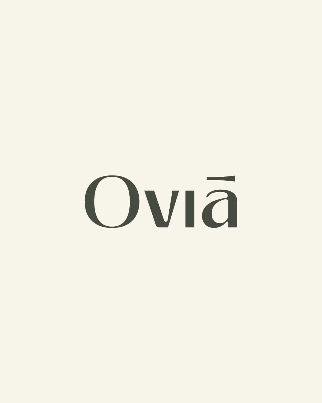 Ovia – visuell identitet