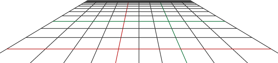 Perspective grid illustration