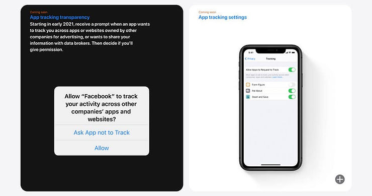 iOS 14.5 app tracking transparency and settings