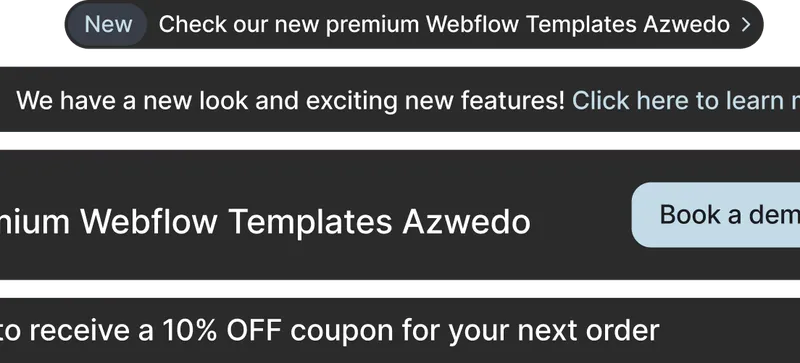 Saas Webflow Template - Bursa - Designed by Azwedo.com and Wedoflow.com