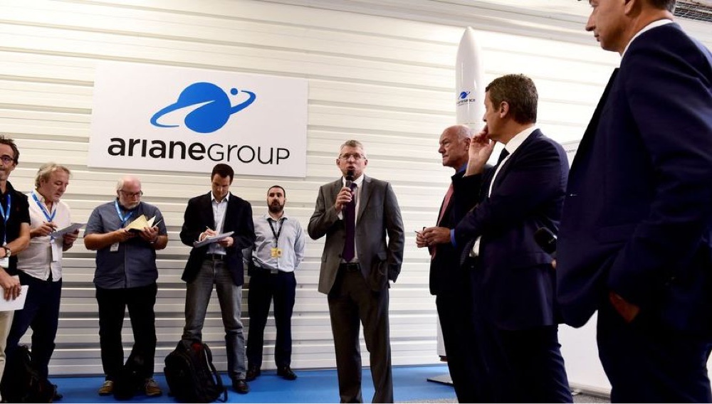 Photo de groupe ariane group