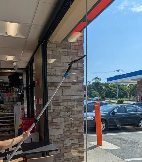 Commercial window cleaning by Sparkle Windows in Hudson Valley, NY