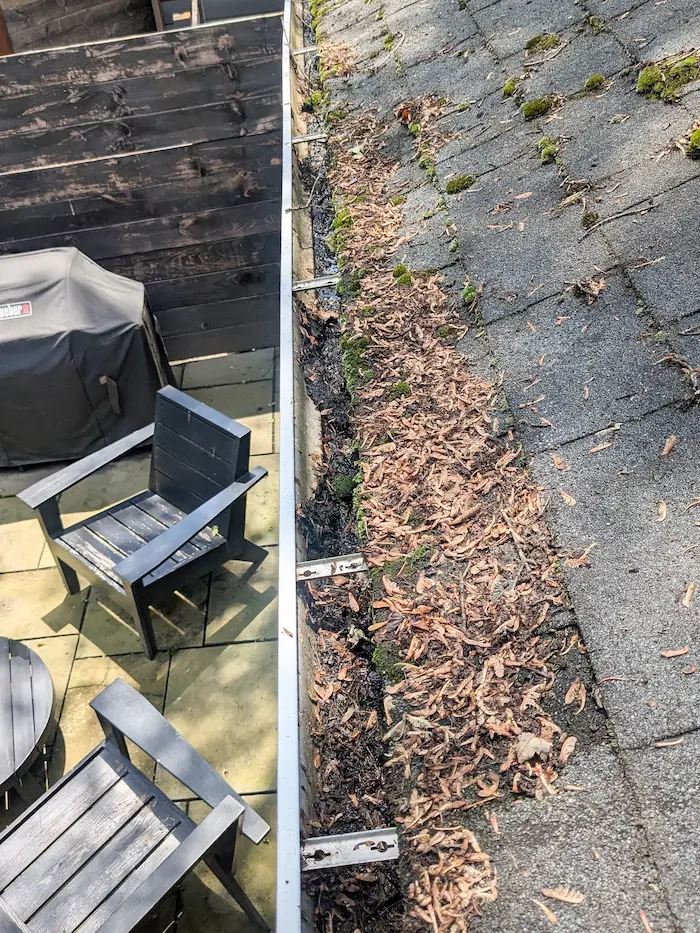 Gutter cleaning service in New Paltz, Hudson Valley, NY by Dowell Property Services
