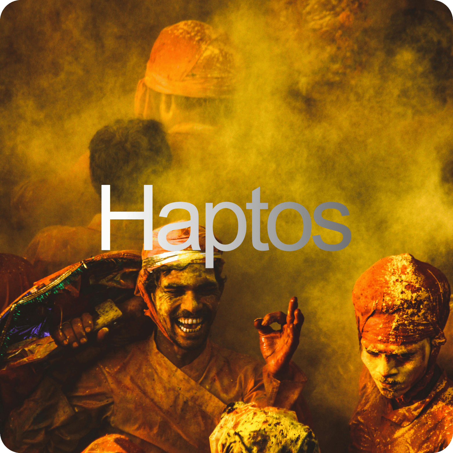 Image of a woman wearing a yellow skirt and jacket stands confidently in front of a circular door, showcasing her vibrant style.