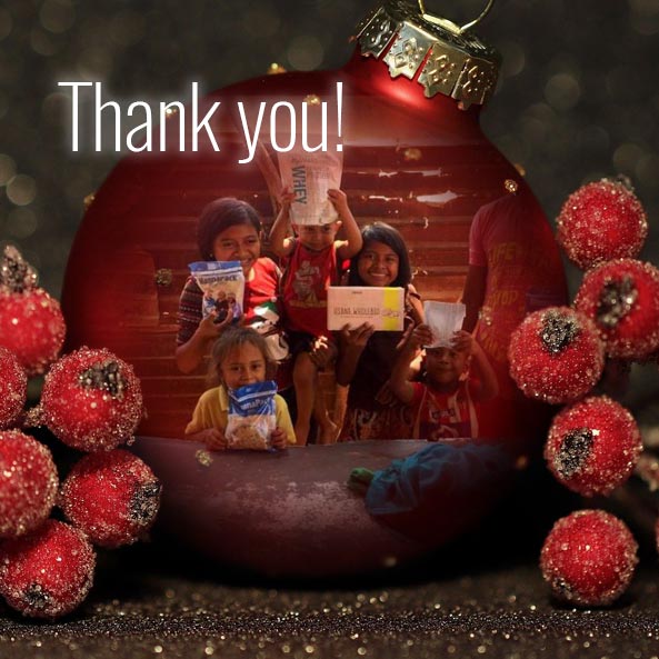 Christmas ornament with children