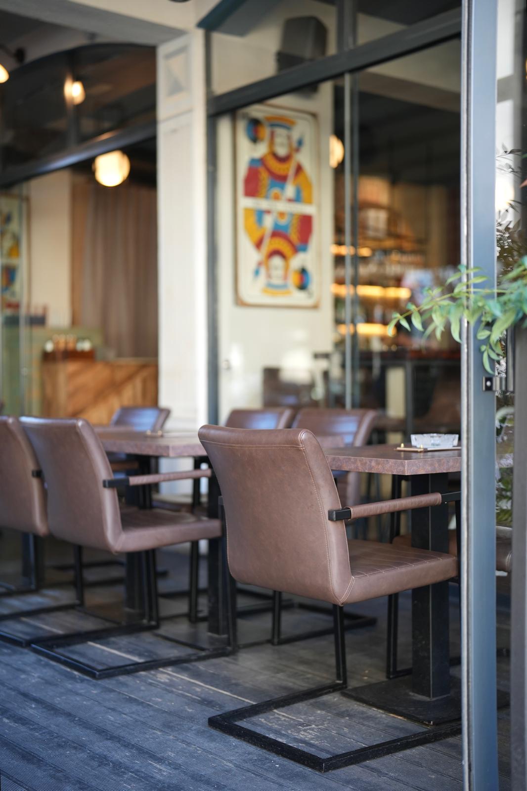 Table and chairs in TI Restaurant