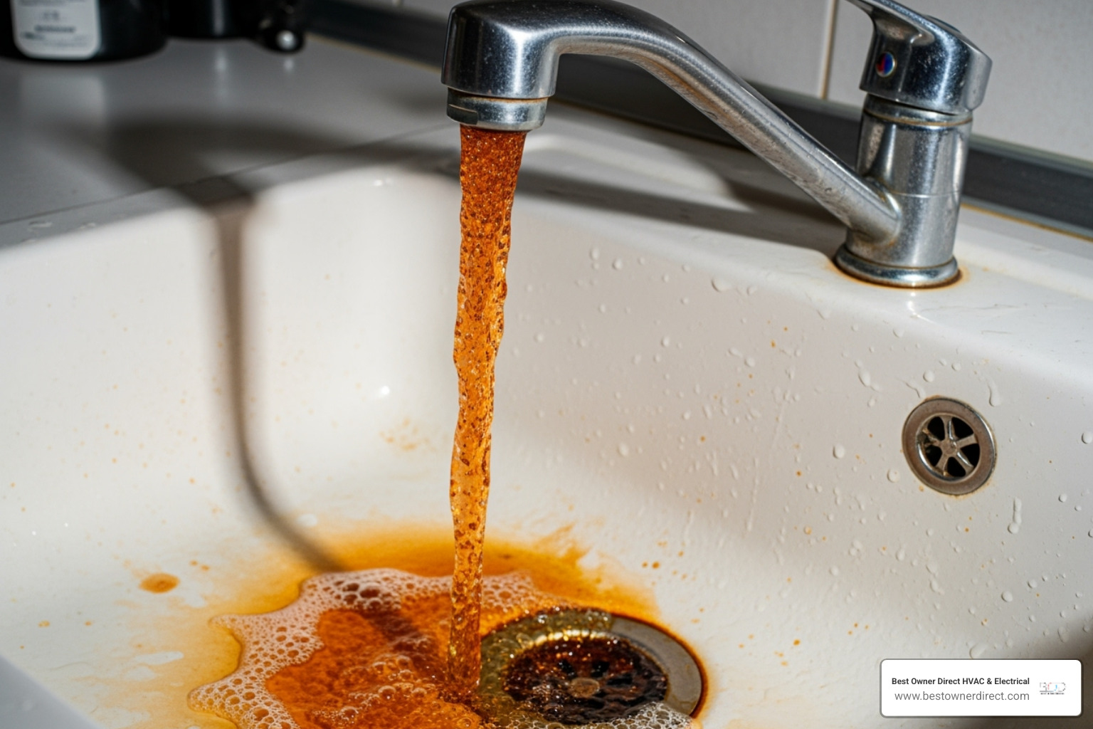 discolored water coming from a tap - water heaters 24 hour service in kings heights portland or
