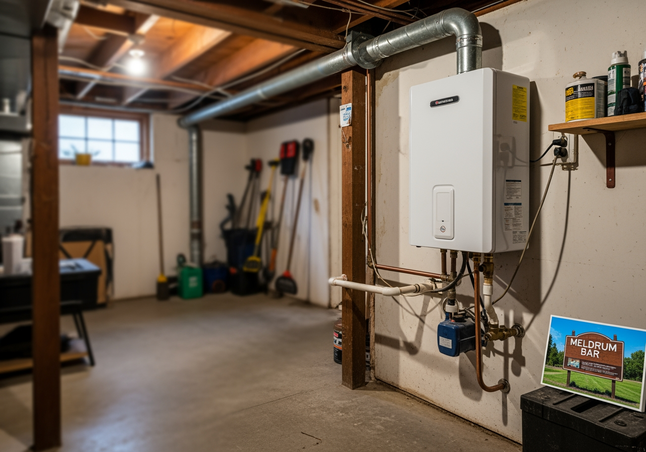 Infographic comparing traditional tank water heater operation with standby heat loss to tankless on-demand heating system showing energy flow, water temperature zones, and efficiency ratings - affordable tankless water heater in gladstone, or