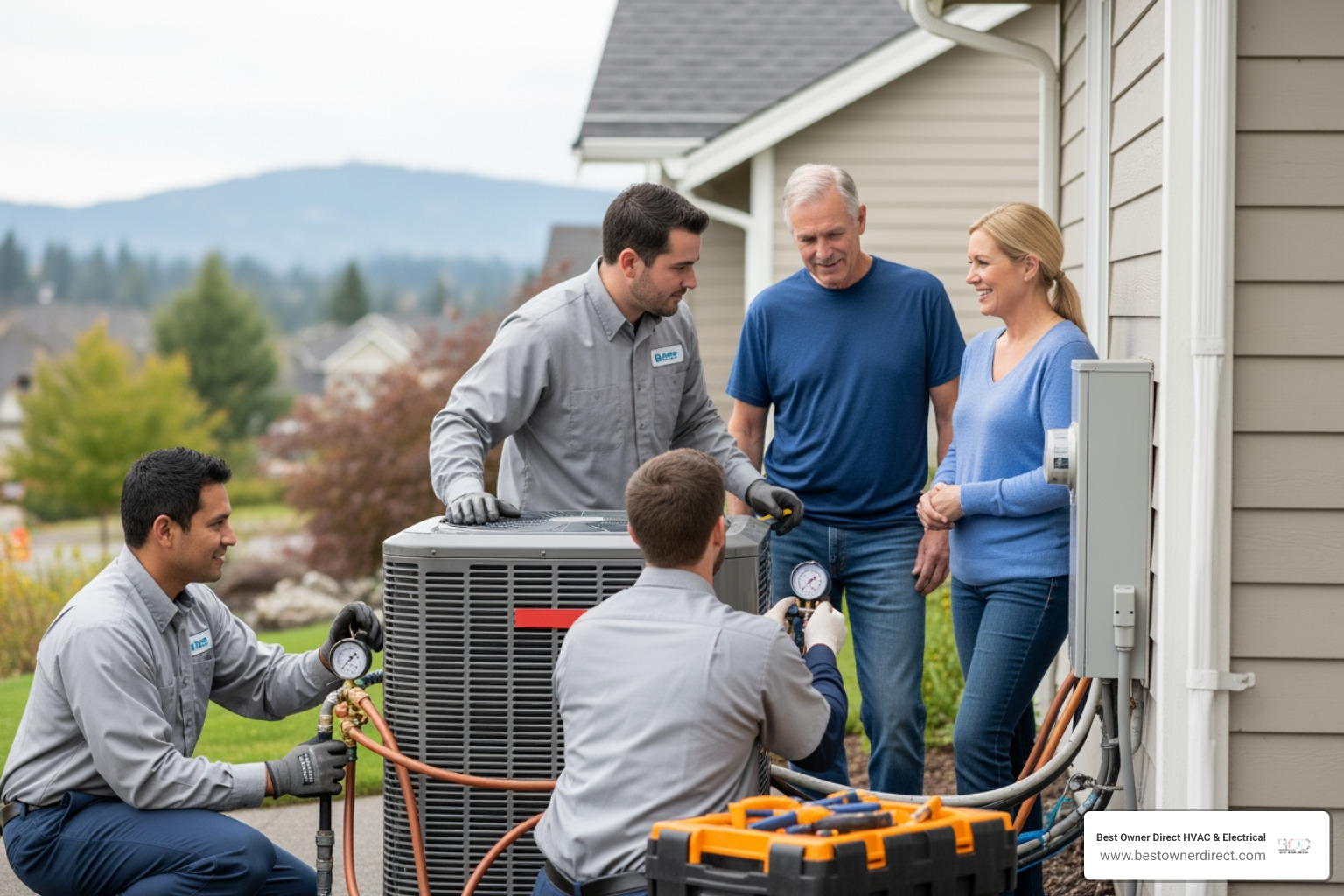 affordable heat pump installation in hillsboro, or