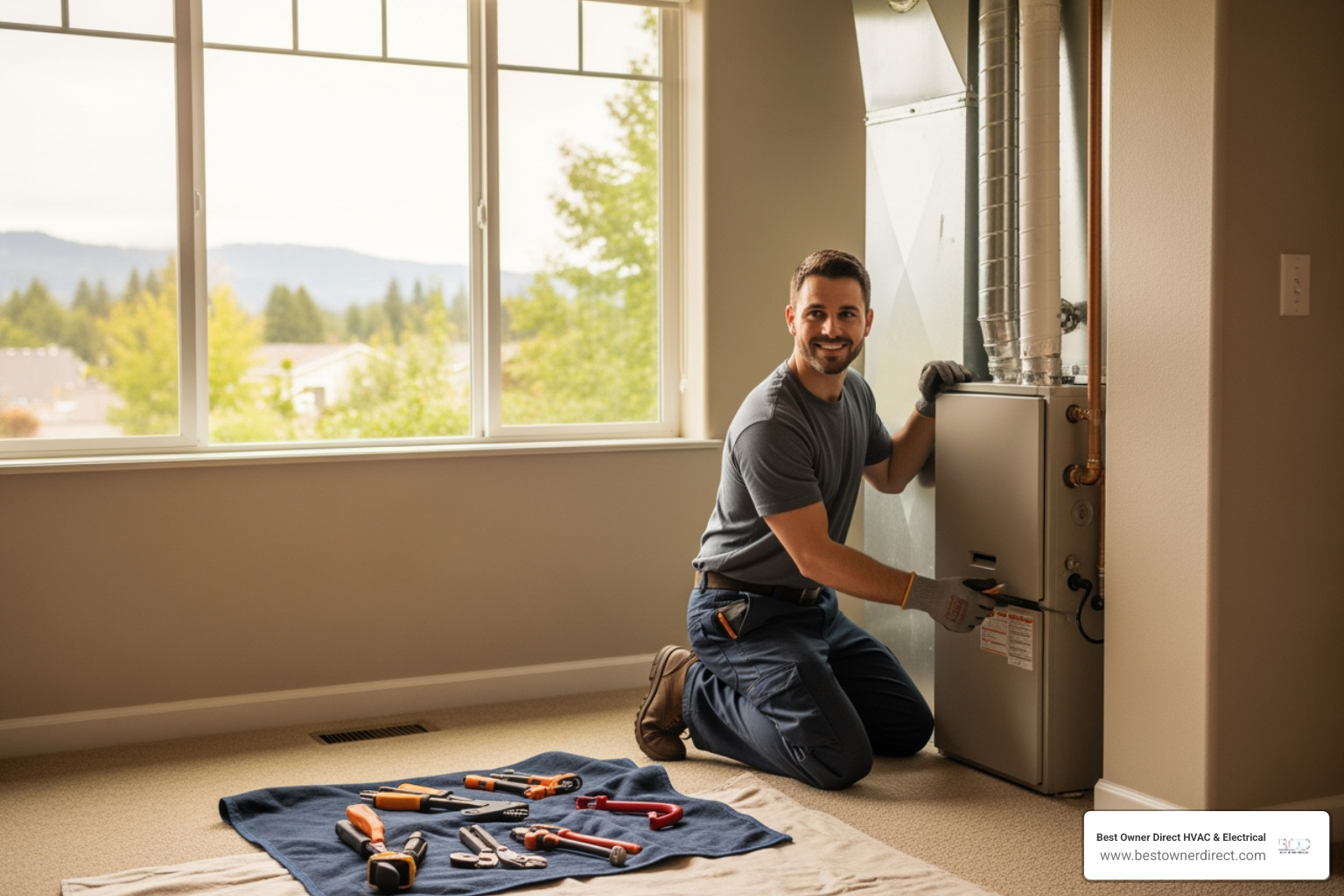 affordable heating installation in newberg, or