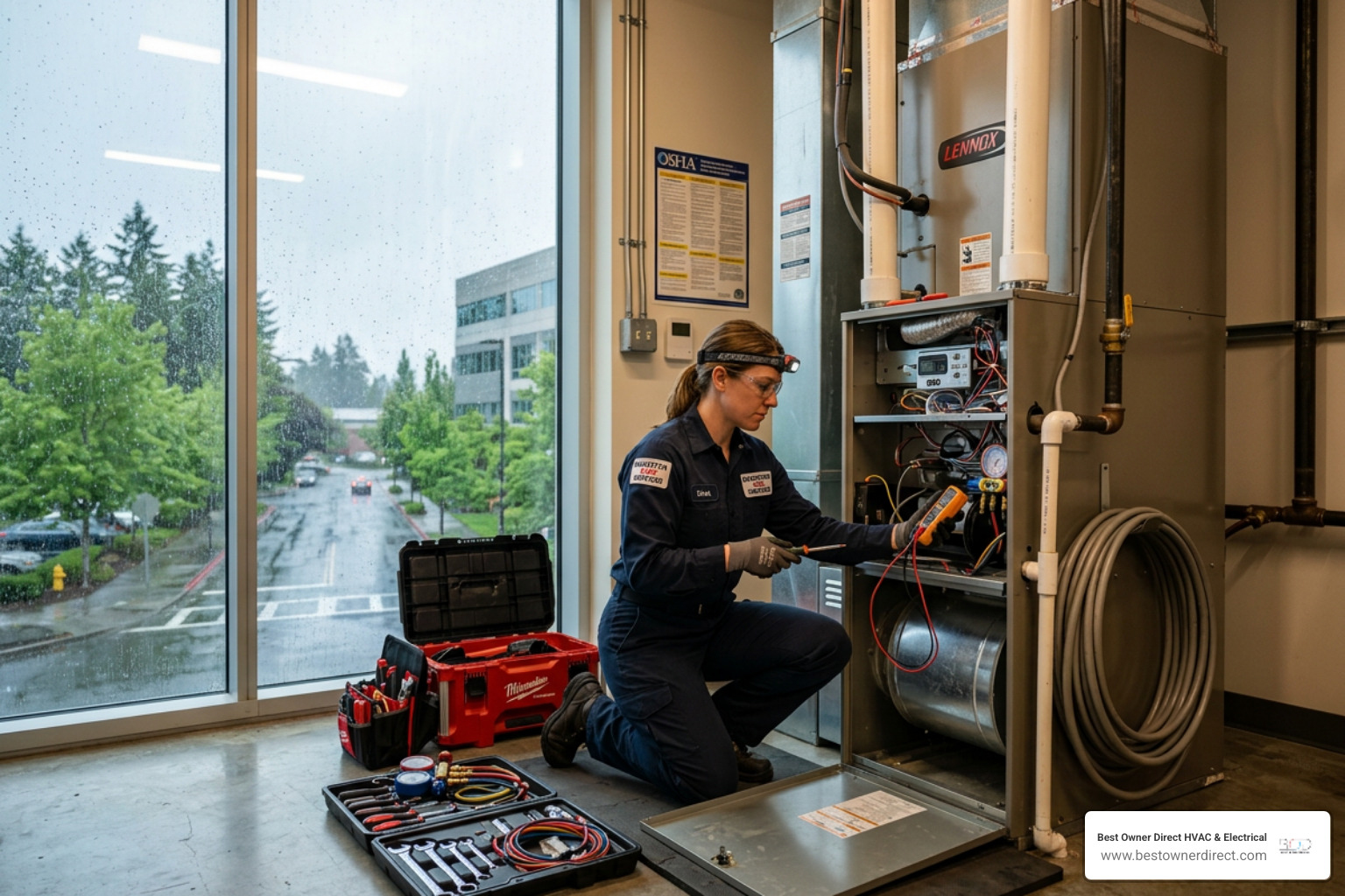 commercial furnace repair in beaverton, or