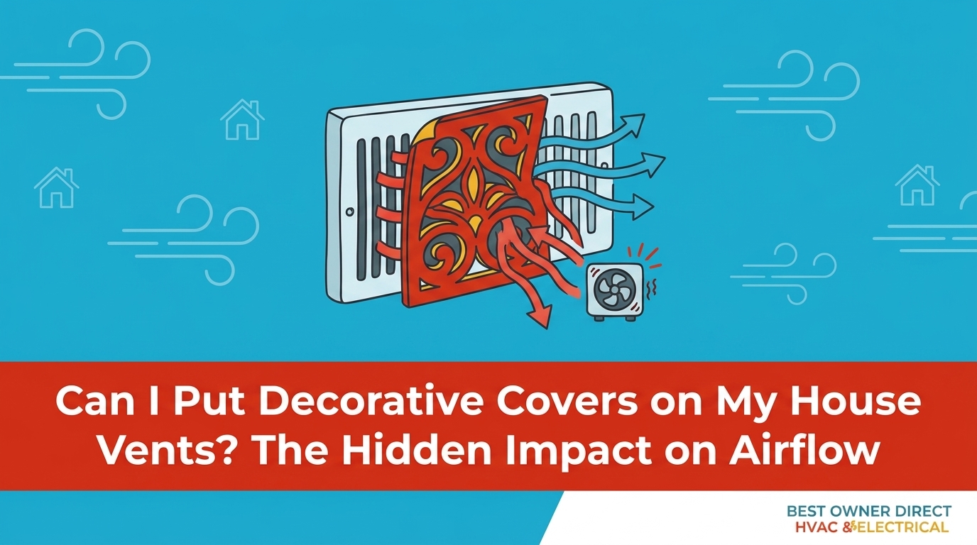 Can I Put Decorative Covers on My House Vents?