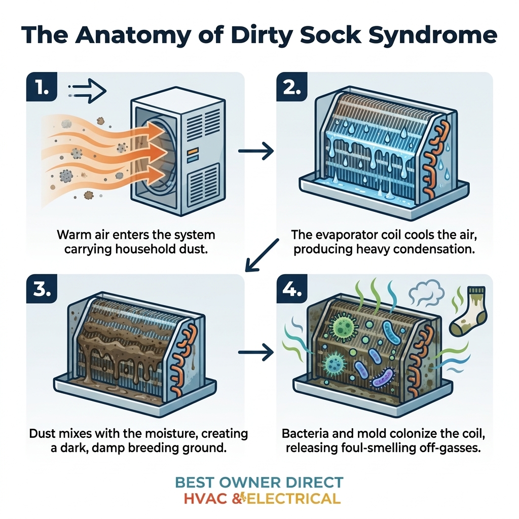 The Anatomy of Dirty Sock Syndrome