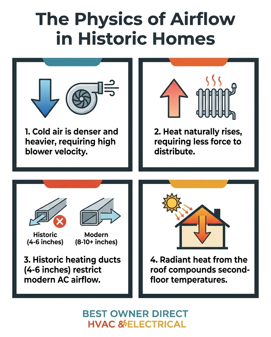 The Physics of Airflow in Historic Homes