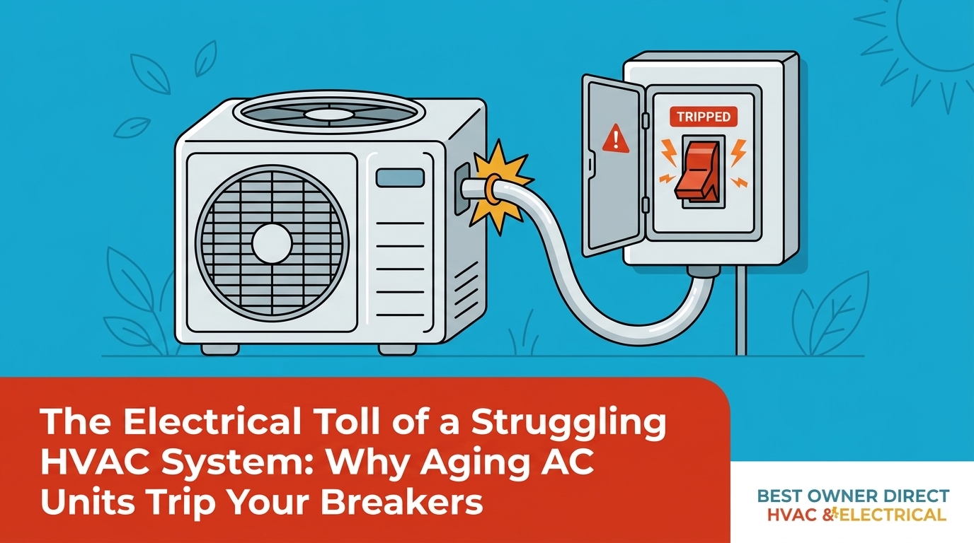 The Electrical Toll of a Struggling HVAC System on Your Home's Breakers