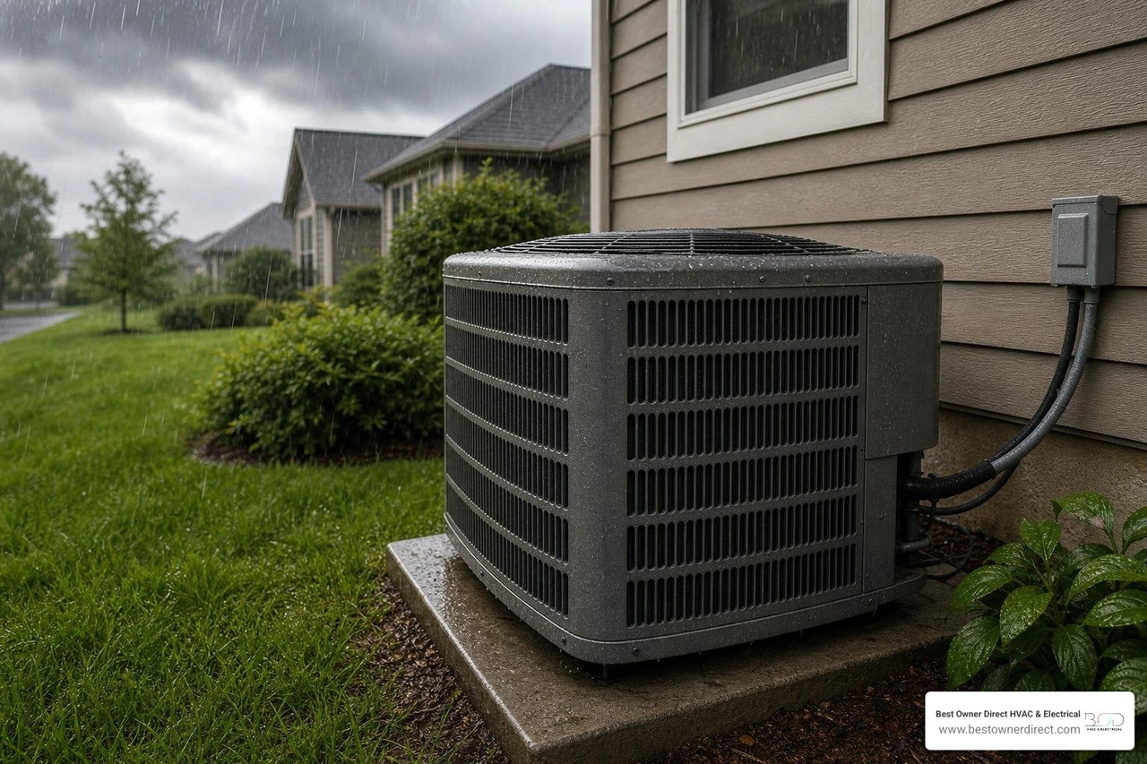 How to Prevent Rain Damage to Your Outdoor AC Unit