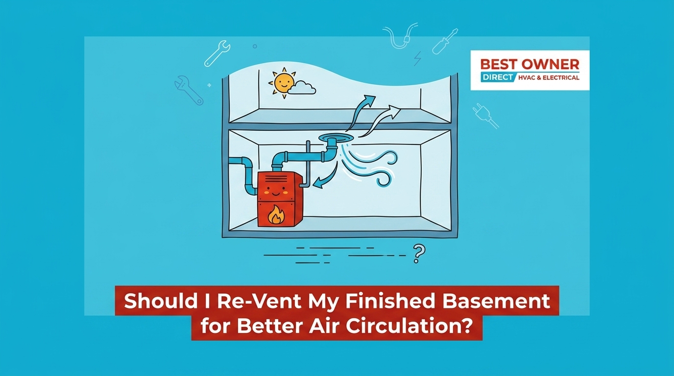 Should I Re-Vent My Finished Basement for Better Air Circulation?