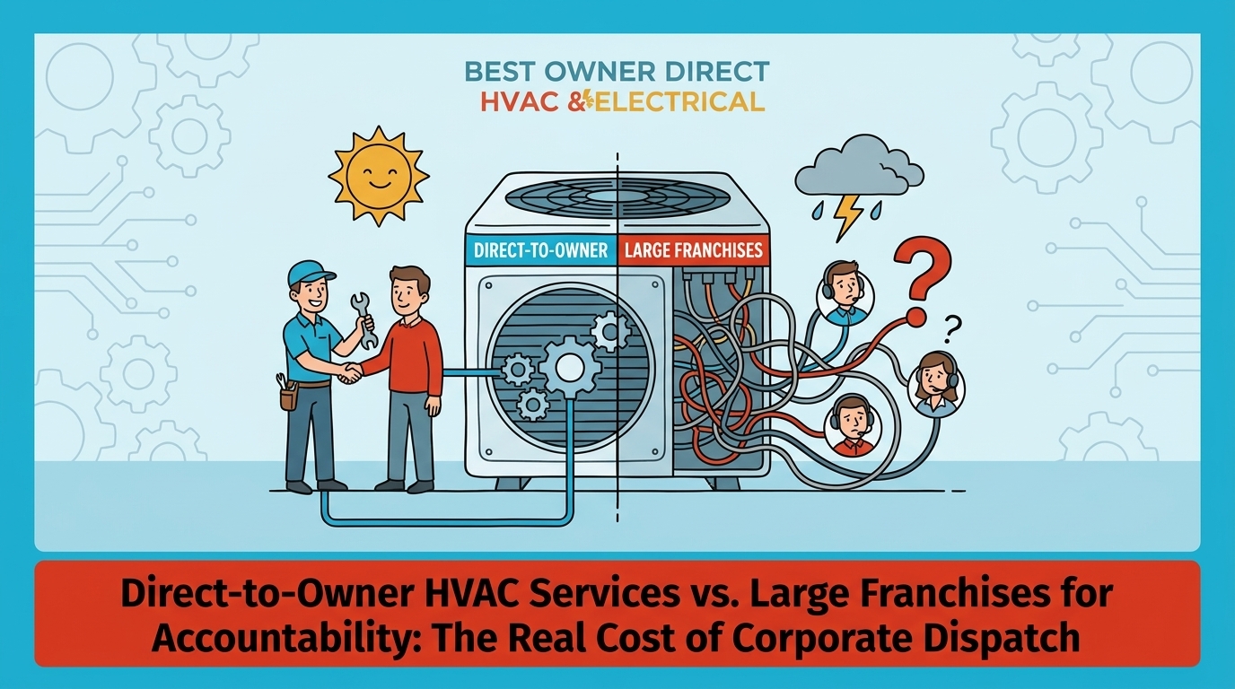 Direct-to-Owner HVAC Services vs. Large Franchises for Accountability