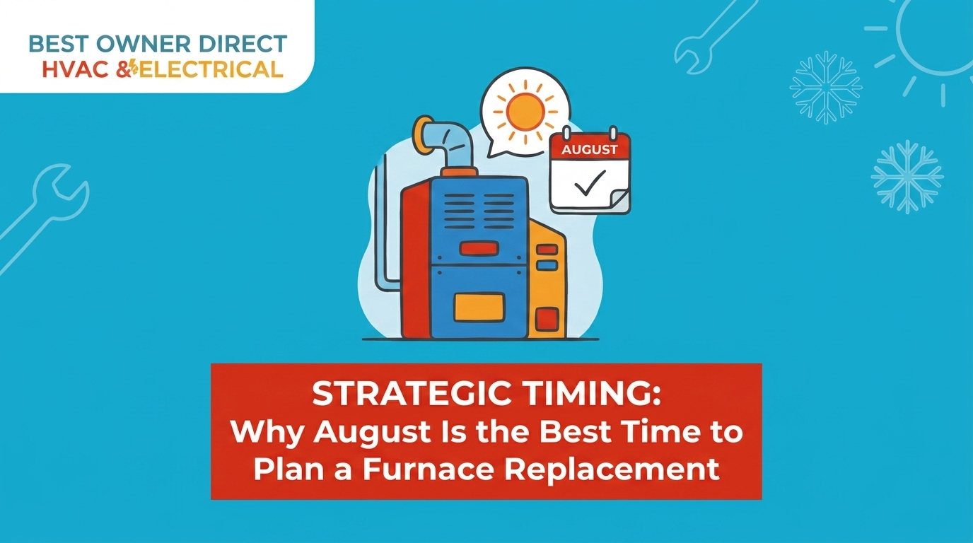 Why August Is the Best Time to Plan a Furnace Replacement