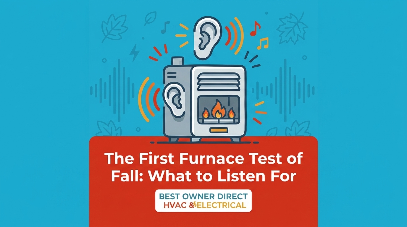 The First Furnace Test of Fall: What to Listen For