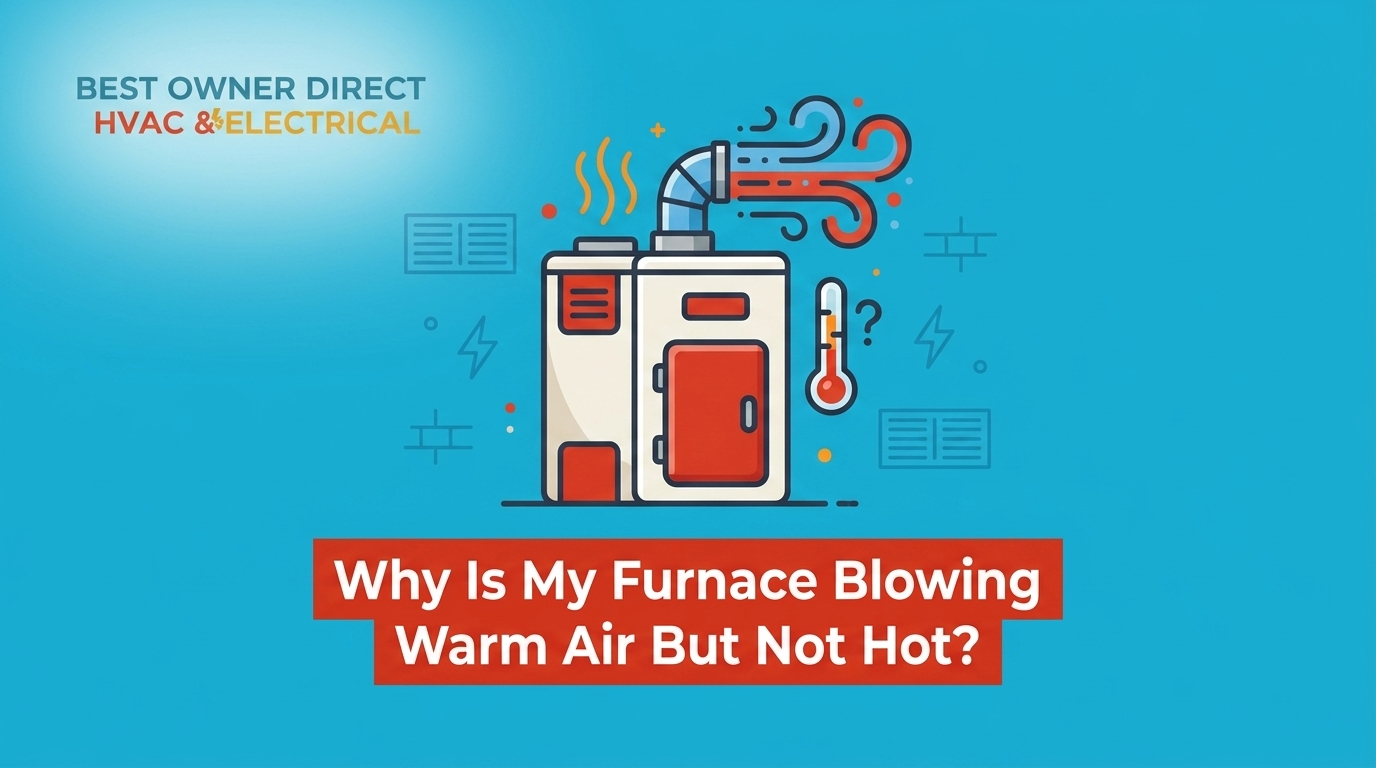 Why Is My Furnace Blowing Warm Air But Not Hot?