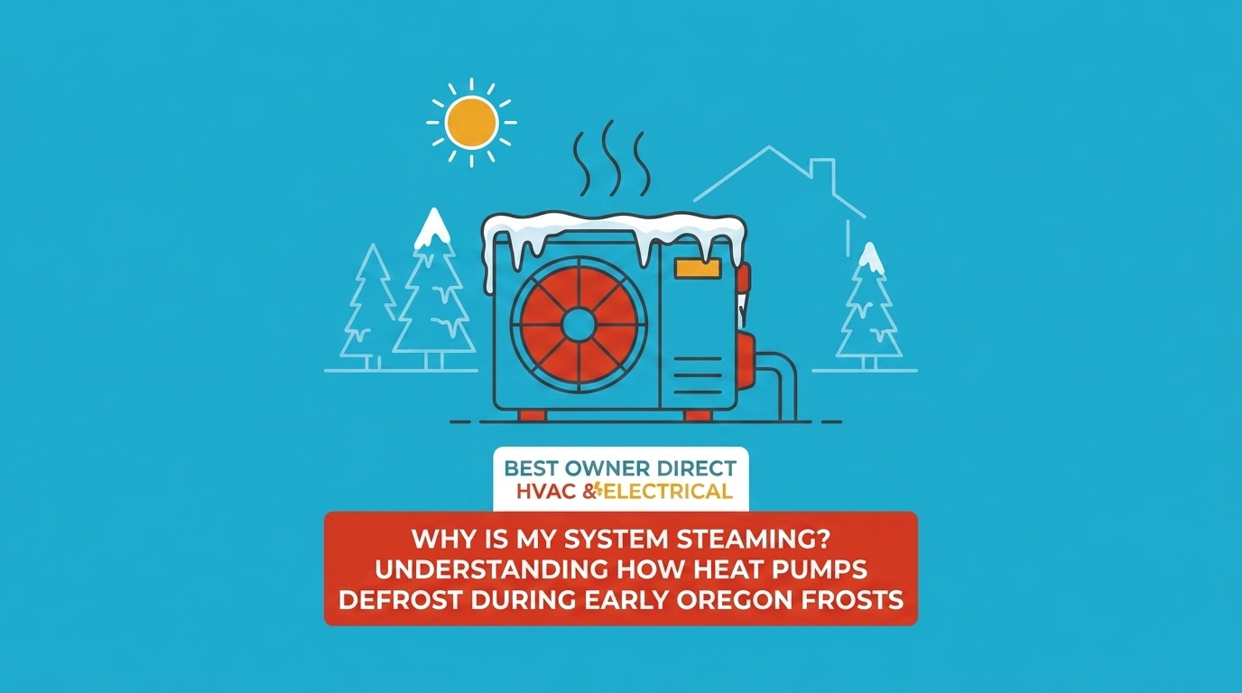 Understanding How Heat Pumps Defrost During Early Oregon Frosts
