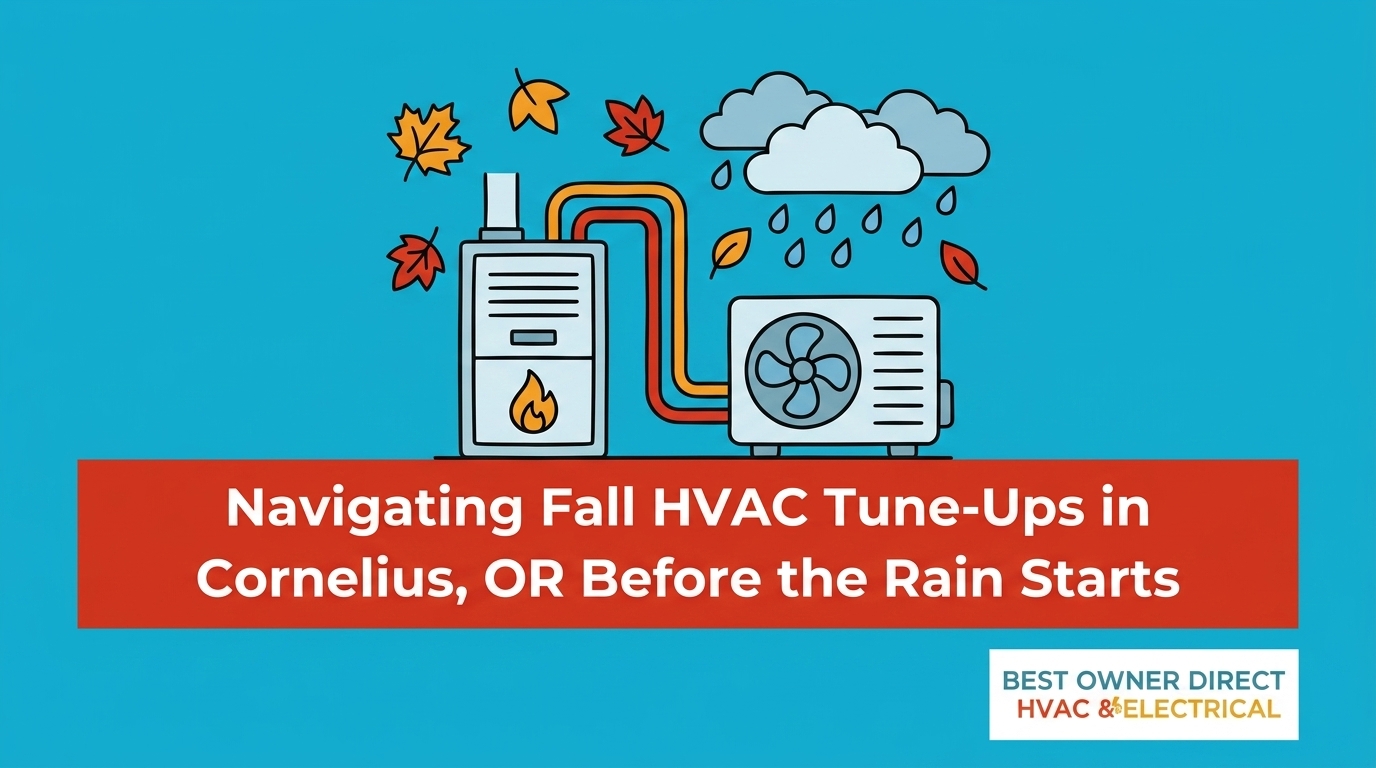 Navigating Fall HVAC Tune-Ups in Cornelius Before the Rain Starts