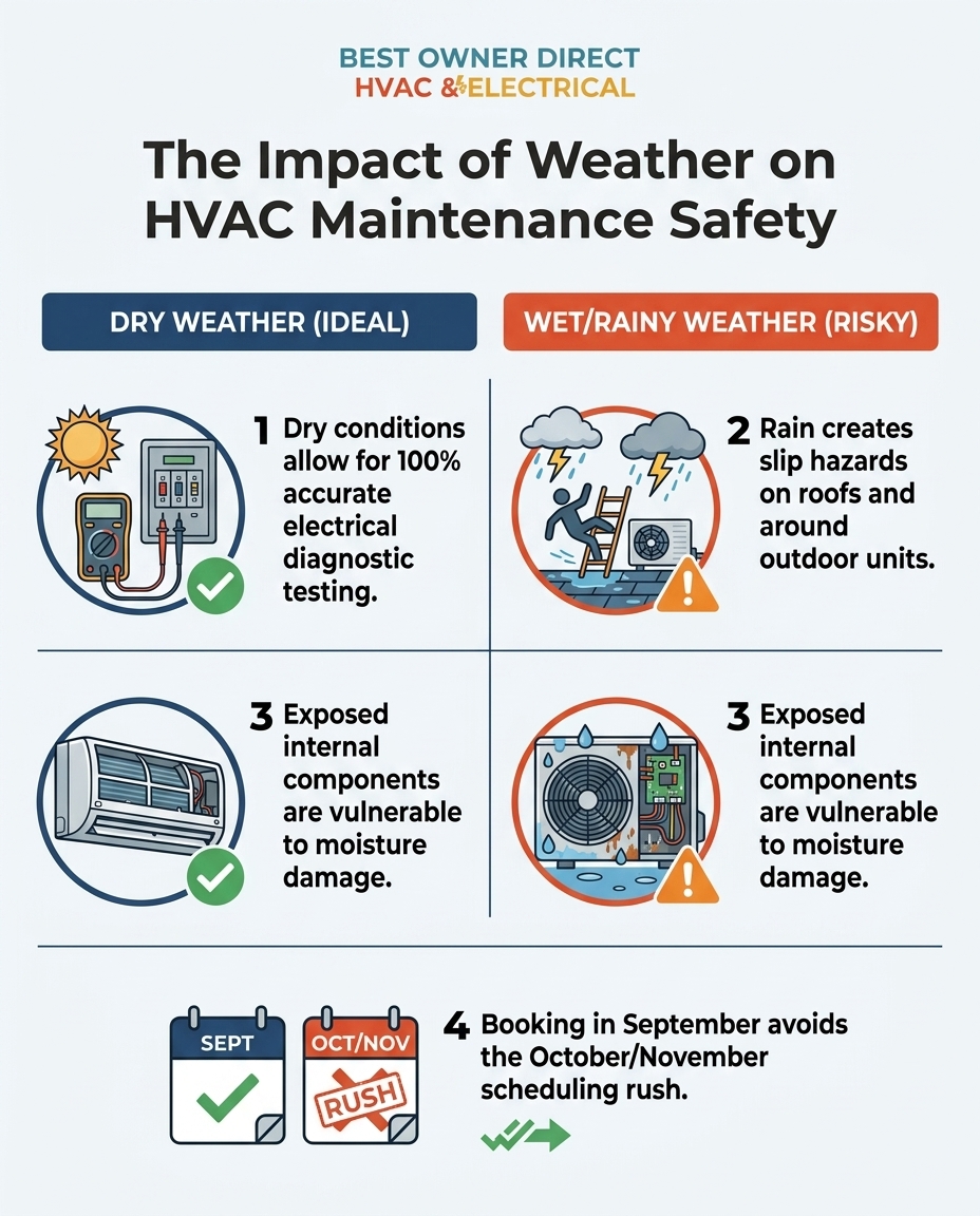 The Impact of Weather on HVAC Maintenance Safety