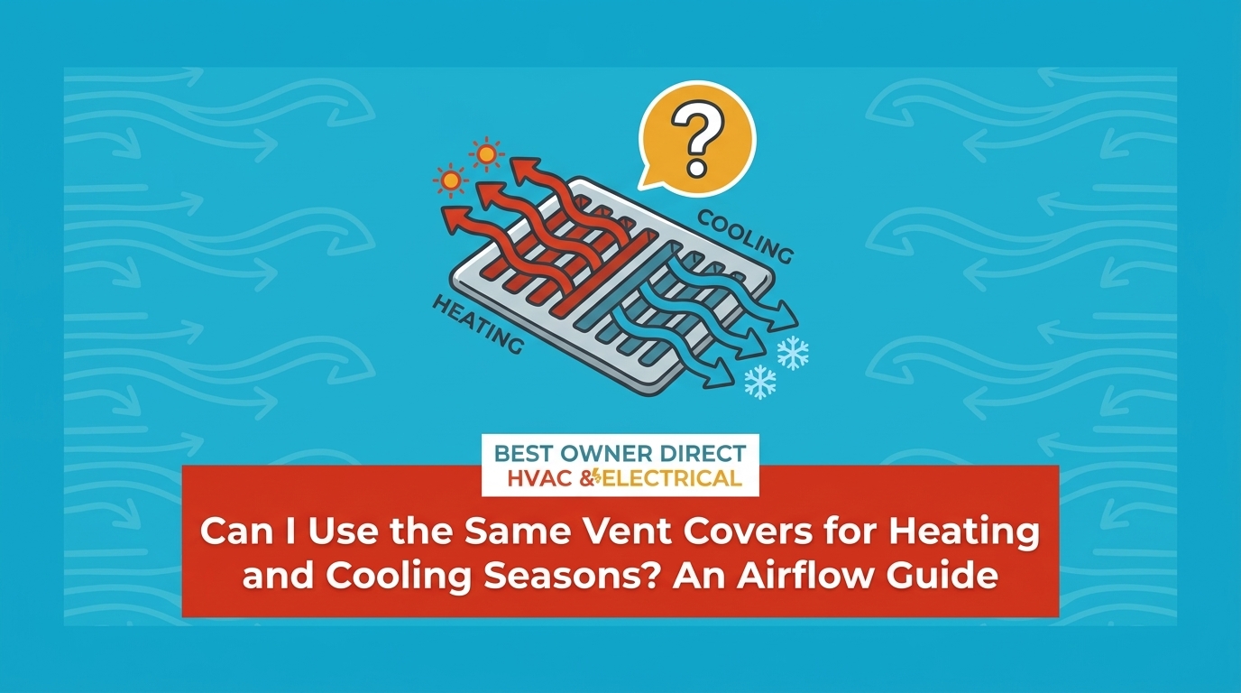 Can I Use the Same Vent Covers for Heating and Cooling Seasons?