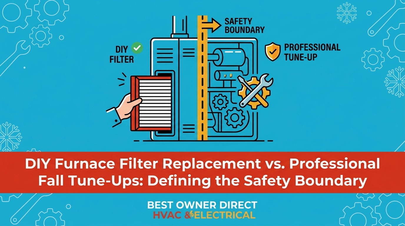 DIY Furnace Filter Replacement vs. Professional Fall Tune-Ups